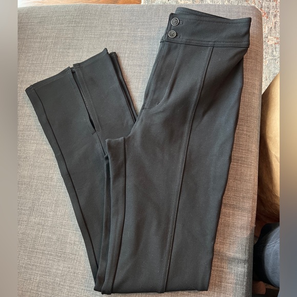 NWOT Anthropologie Maeve Slit Front Flared Ponte Pant - Picture 3 of 3